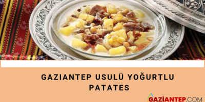 Gaziantep: Yoğurtlu Patates