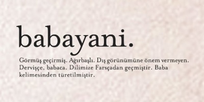 ÇOK BİLİNMEYEN KELİMELER