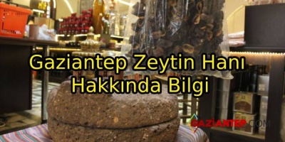 Gaziantep Zeytin Hanı Hakkında Bilgi