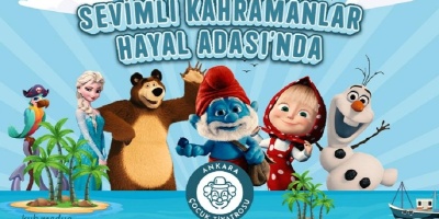 Sevimli Kahramanlar Hayal Adası'nda tiyatroları