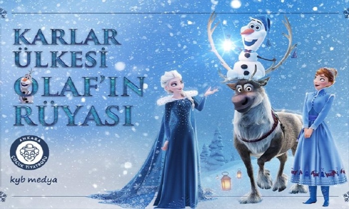 Karlar Ülkesi - Olaf'ın Rüyası sahne