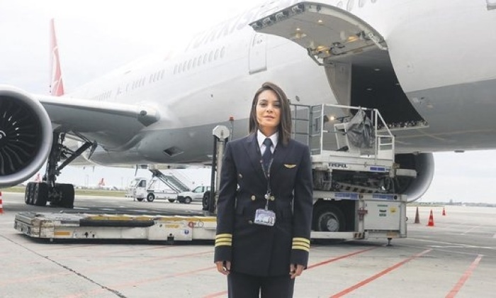 THY’nin Kolombiyalı kadın pilotu